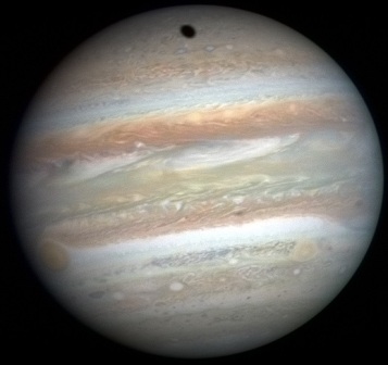 Jupiter as seen by the New Horizons spacecraft in 1997